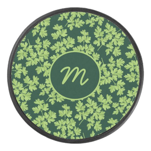 Parsley Pattern Hockey Puck (Voorkant)