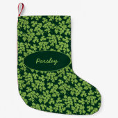 Parsley Pattern Kleine Kerstsok (Voorkant)