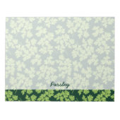Parsley Pattern Notitieblok (Voorkant)