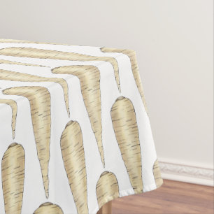 Parsnip print roet Vegetable Farmer's Market Veg Tafelkleed