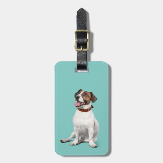 Parson Jack Russell Puppy | Bagagelabel (Voorkant verticaal)