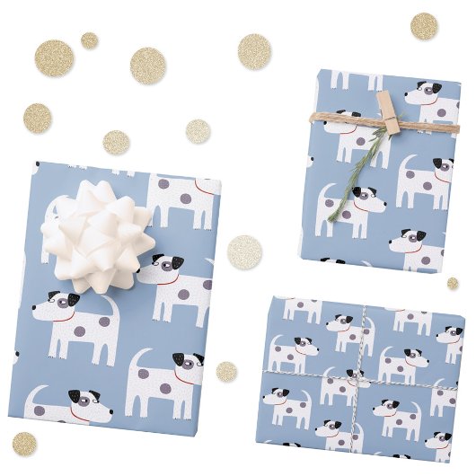 Parson Jack Russell Terrier Dog Inpakpapier Vel