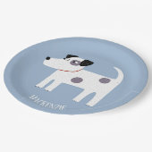 Parson Jack Russell Terrier Hond gepersonaliseerd Papieren Bordje (Gekanteld)