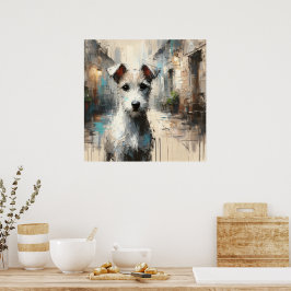 Parson Jack Russell Terrier Kunstposter Poster