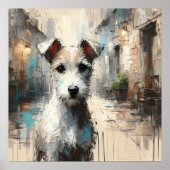 Parson Jack Russell Terrier Kunstposter Poster (Voorkant)