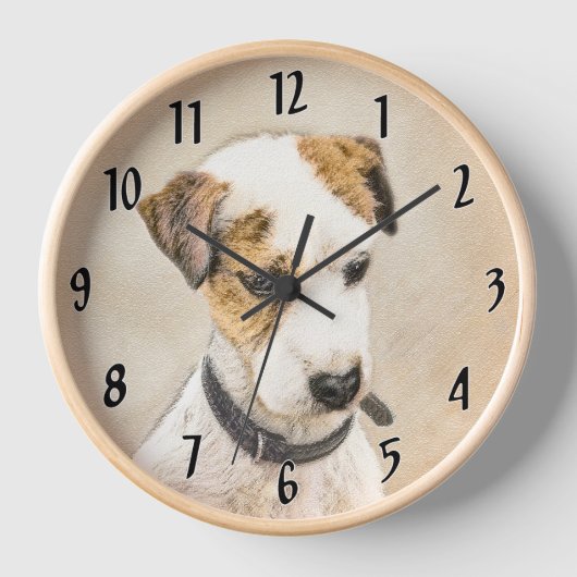 Parson Jack Russell Terrier Painting - Dog Art (Voorkant)