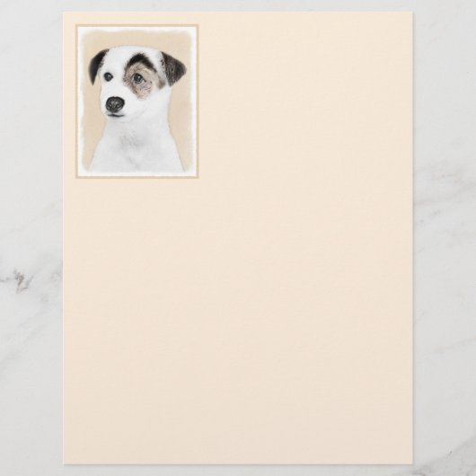 Parson Jack Russell Terrier Painting - Dog Art (Voorkant)
