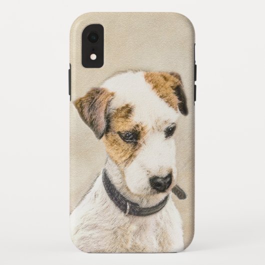 Parson Jack Russell Terrier Painting - Dog Art Case-Mate iPhone Case (Achterkant)