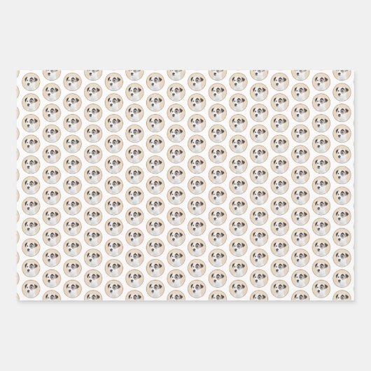 Parson Jack Russell Terrier Painting - Dog Art Inpakpapier Vel (Voorkant 2)