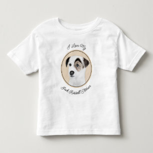 Parson Jack Russell Terrier Painting - Dog Art Kinder Shirts
