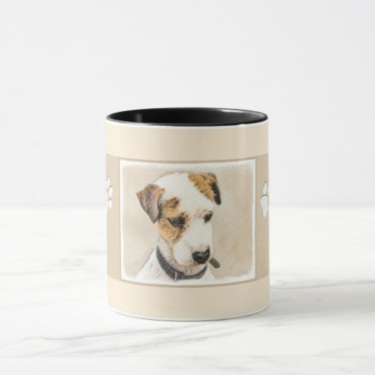 Parson Jack Russell Terrier Painting - Dog Art Mok (Midden)