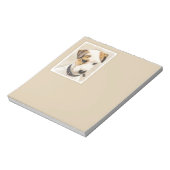 Parson Jack Russell Terrier Painting - Dog Art Notitieblok (Linkerzijde)