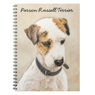 Parson Jack Russell Terrier Painting - Dog Art Notitieboek