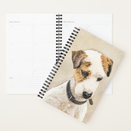 Parson Jack Russell Terrier Painting - Dog Art Planner (Display)