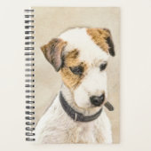 Parson Jack Russell Terrier Painting - Dog Art Planner (Voorkant)