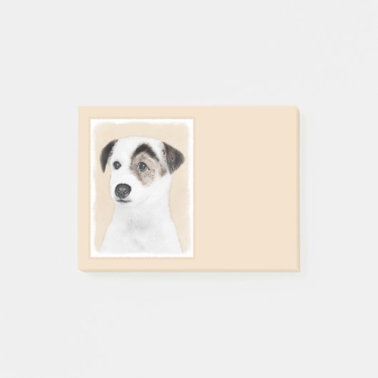Parson Jack Russell Terrier Painting - Dog Art Post-it® Notes (Voorkant)