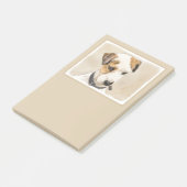 Parson Jack Russell Terrier Painting - Dog Art Post-it® Notes (Schuin)