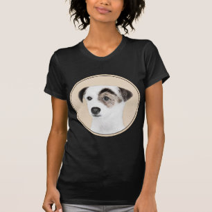Parson Jack Russell Terrier Painting - Dog Art T-shirt