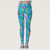 Parson Jack Russell Terrier-partij Leggings (Voorkant)
