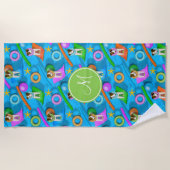 Parson Jack Russell Terrier-partij Strandlaken (Voorkant)