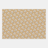 Parson Jack Russell Terrier Schilderen Pet Dog Art Inpakpapier Vel (Voorkant 3)