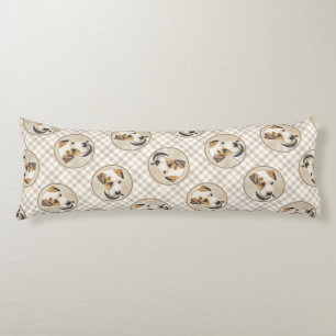 Parson Jack Russell Terrier Schilderen Pet Dog Art Lichaamskussen