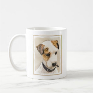 Parson Jack Russell Terrier Schilderij - Honden Ku Koffiemok
