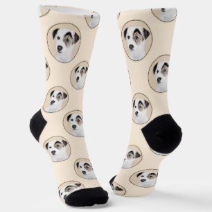 Parson Jack Russell Terrier Schilderij Huisdier Ho Sokken