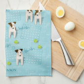 Parson Jack Russell Terriers 2021 kalender Theedoek (Quarter Fold)