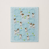 Parson Jack Russell Terriers blue 2020-kalender Legpuzzel (Verticaal)