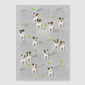 Parson Jack Russell Terriers grijs kalender 2020 (Voorkant)