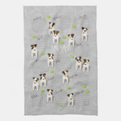 Parson Jack Russell Terriers grijs kalender 2020 Theedoek (Verticaal)