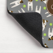 Parson Jack Russell Terriers patroon ELKE kleur Muismat (Hoek)