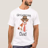 Parson Russell Dad T-shirt (Voorkant)