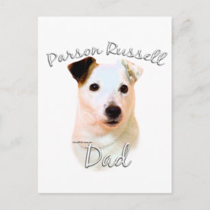 Parson Russell Terrier (glad) Pa 2 Briefkaart