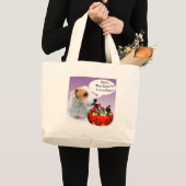 Parson Russell Terrier Halloween Snoep Grote Tote Bag (Voorkant (product))