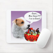 Parson Russell Terrier Halloween Snoep Muismat (Met muis)