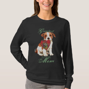 Parson Russell Terrier Heart Ma Long Sleeve T-Shi T-shirt