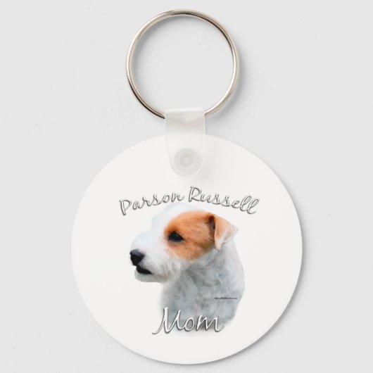 Parson Russell Terrier Moeder 2 Sleutelhanger (Voorkant)