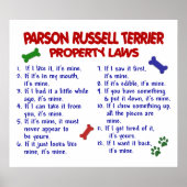 PARSON RUSSELL TERRIER PL2 POSTER (Voorkant)