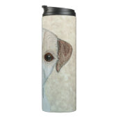 Parson Russell Terrier Thermosbeker (Geroteerd rechts)