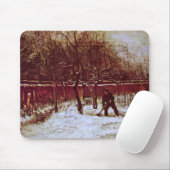 Parsonage Garden bij Nuenen door Vincent van Gogh Muismat (Met muis)