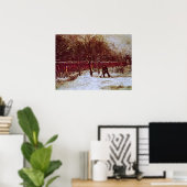 Parsonage Garden bij Nuenen door Vincent van Gogh Poster (Thuiskantoor)