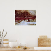 Parsonage Garden bij Nuenen door Vincent van Gogh Poster (Keuken)