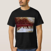 Parsonage Garden bij Nuenen door Vincent van Gogh T-shirt (Voorkant)