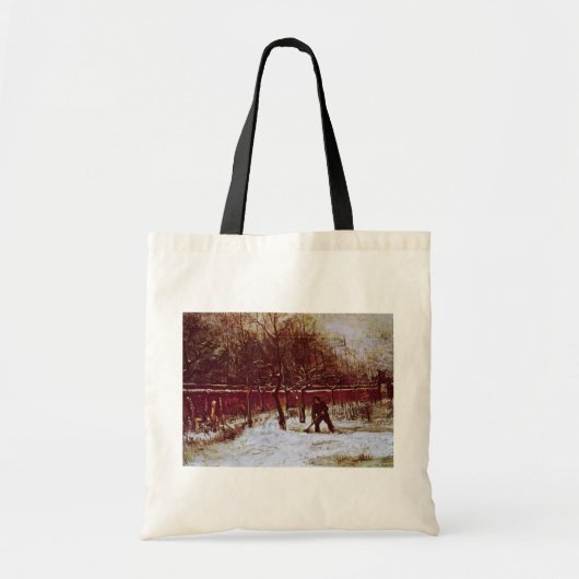 Parsonage Garden bij Nuenen door Vincent van Gogh Tote Bag (Voorkant)