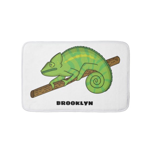 Parson's chameleon illustratie badmat (Voorkant)