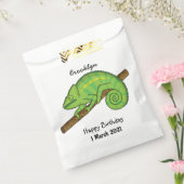 Parson's chameleon illustratie bedankzakje (Gezegeld)