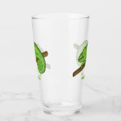 Parson's chameleon illustratie glas (Links)