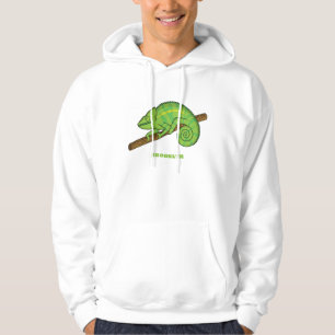 Parson's chameleon illustratie hoodie